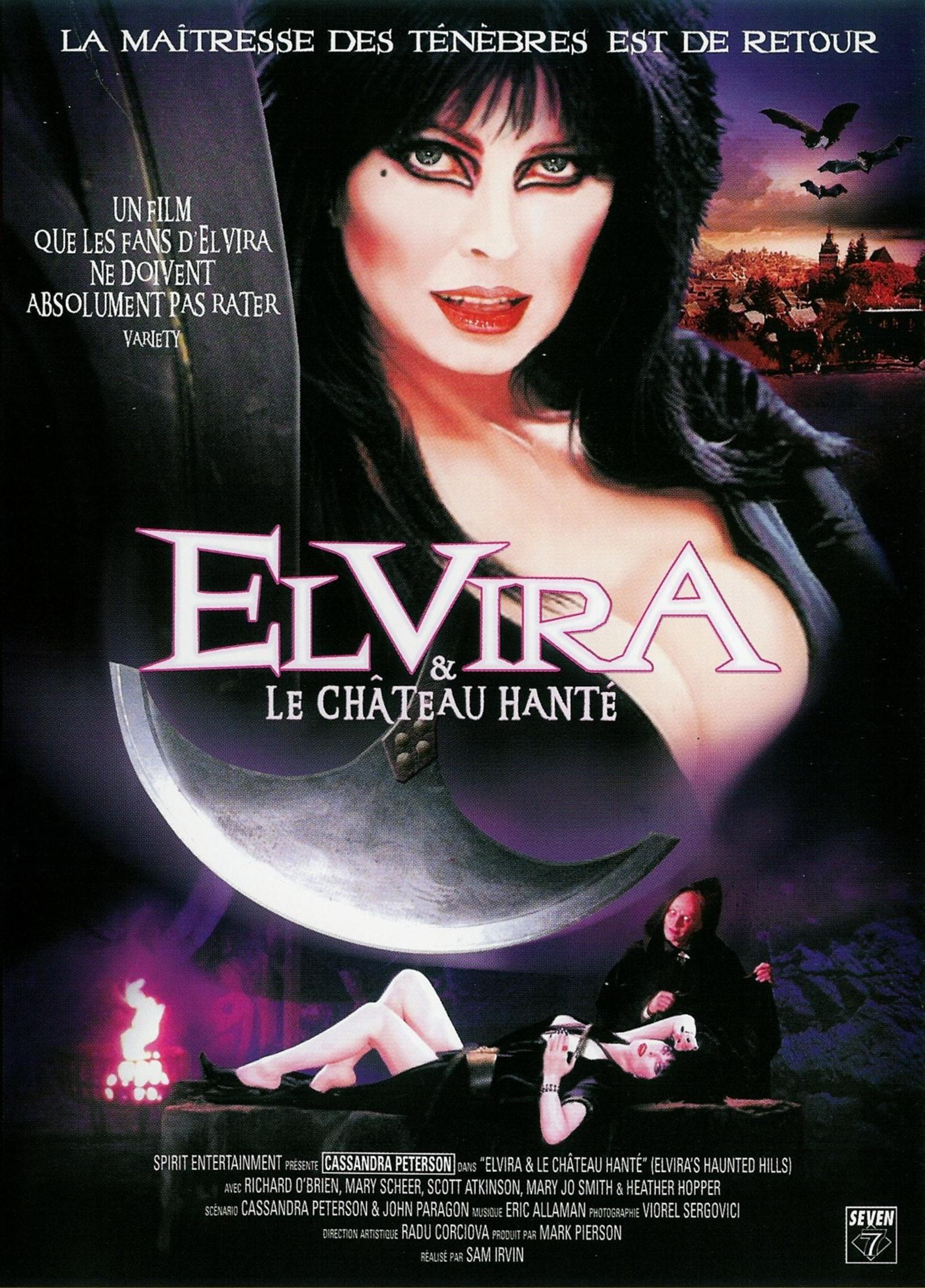 affiche du film Elvira et le château hanté
