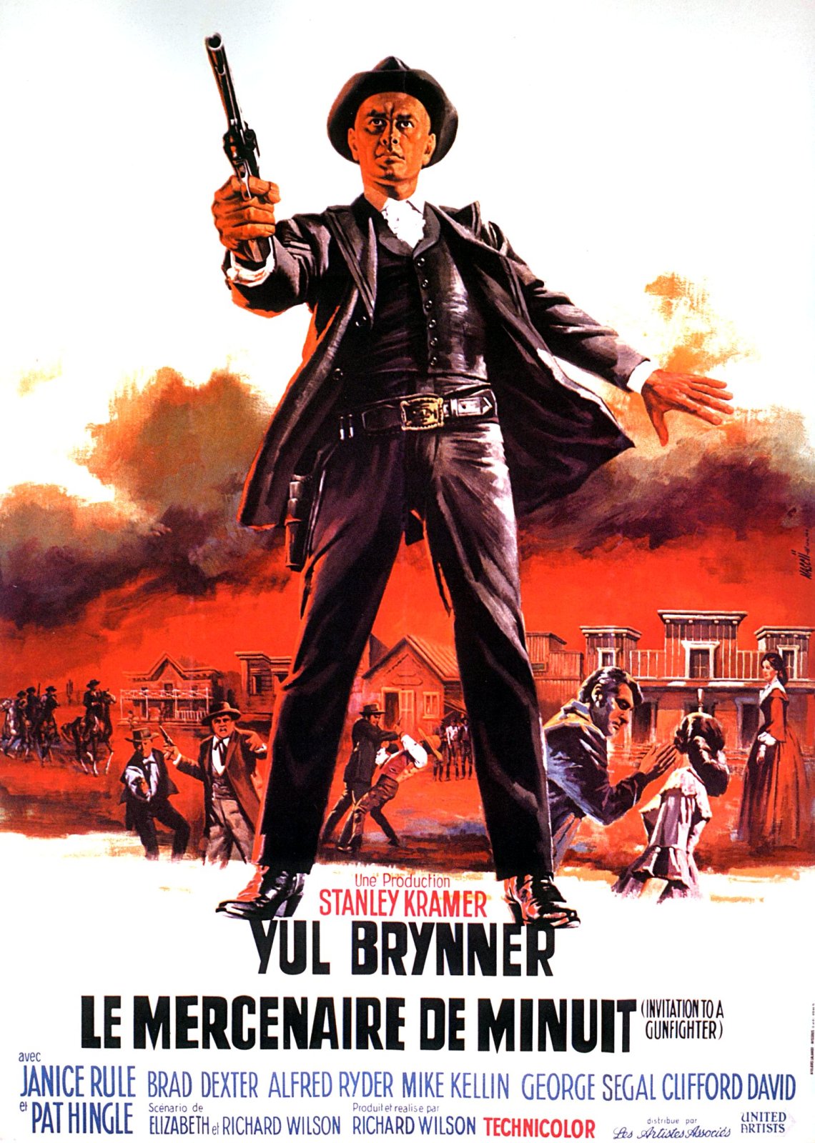 affiche du film Le mercenaire de minuit