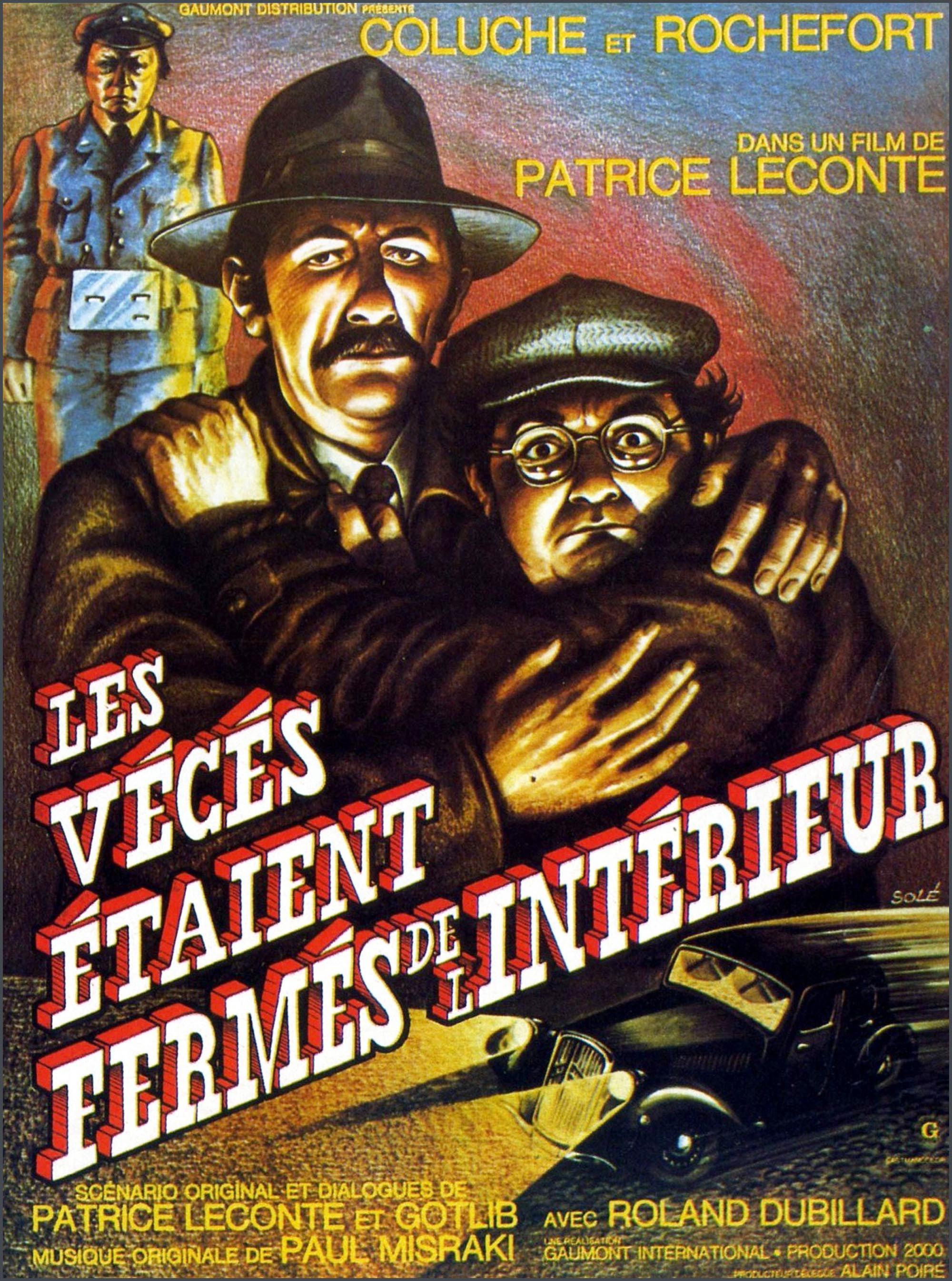 affiche du film Les Vécés étaient fermés de l'intérieur