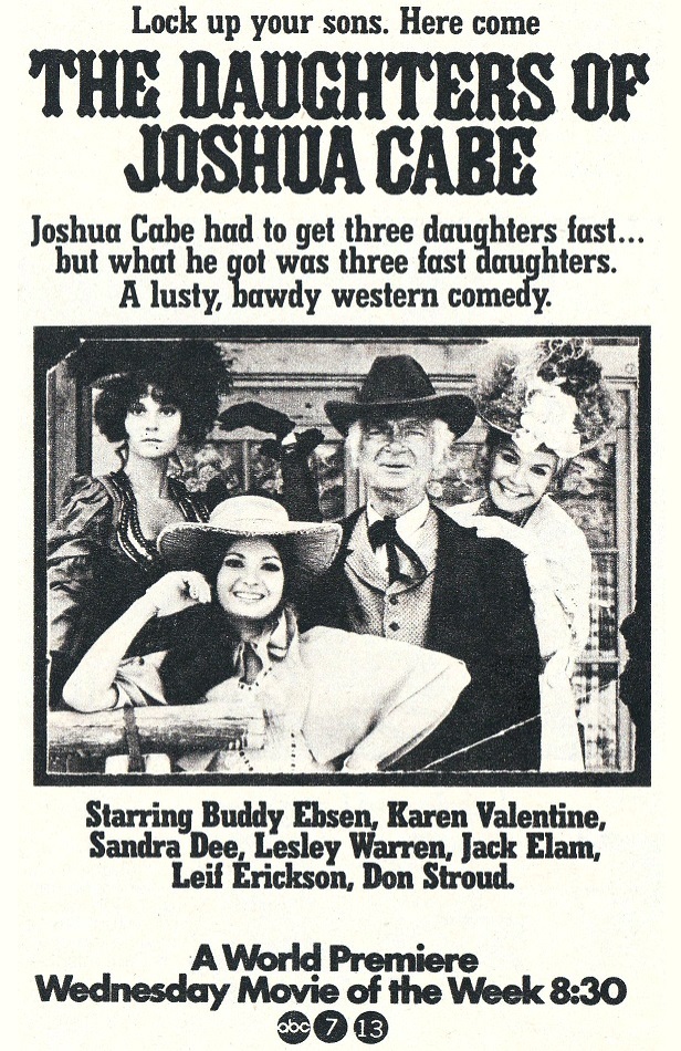 affiche du film The Daughters of Joshua Cabe