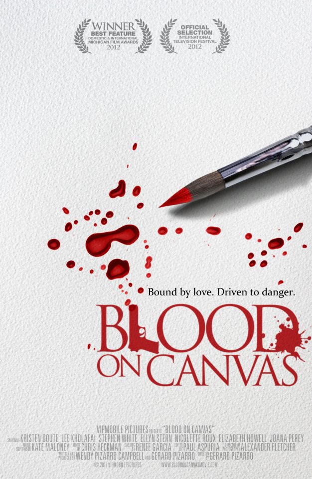 affiche du film Blood on Canvas