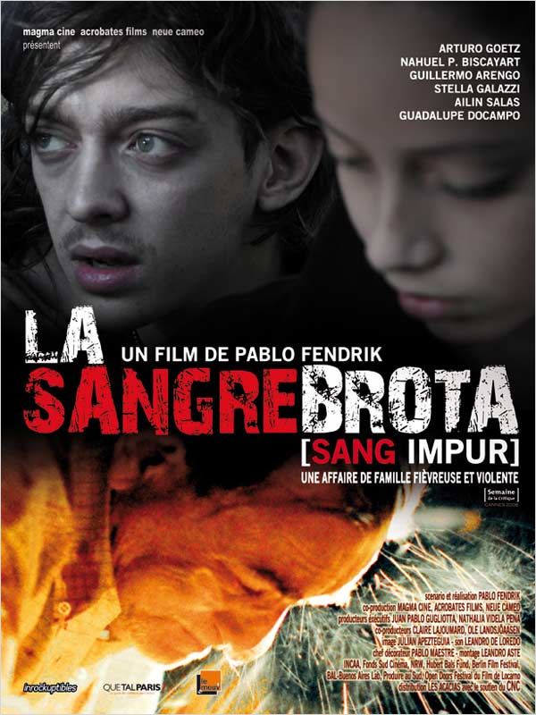 affiche du film La Sangre Brota (sang impur)