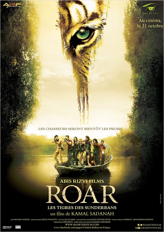 affiche du film ROAR – Les Tigres des Sunderbans