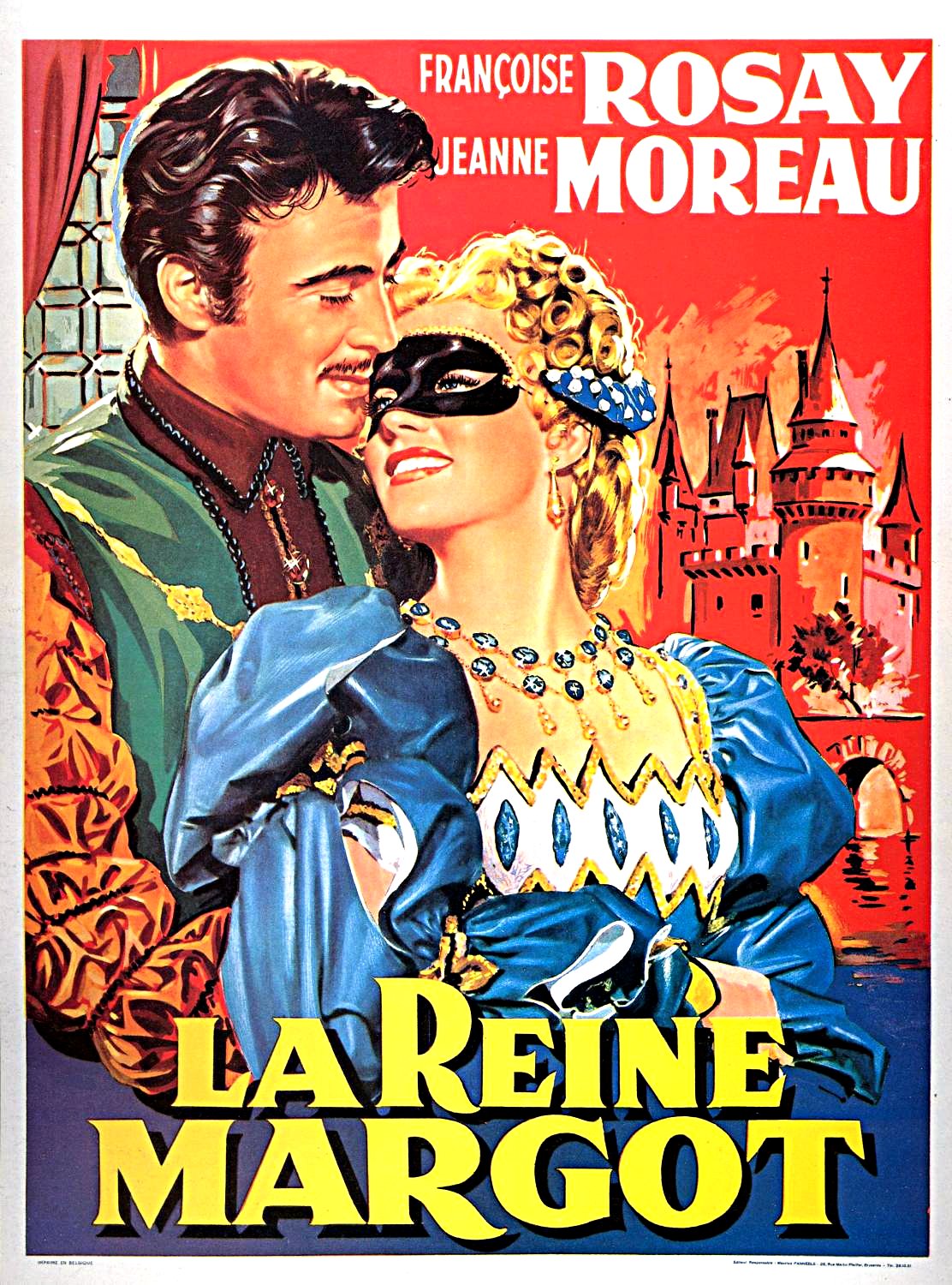 affiche du film La reine Margot (1954)