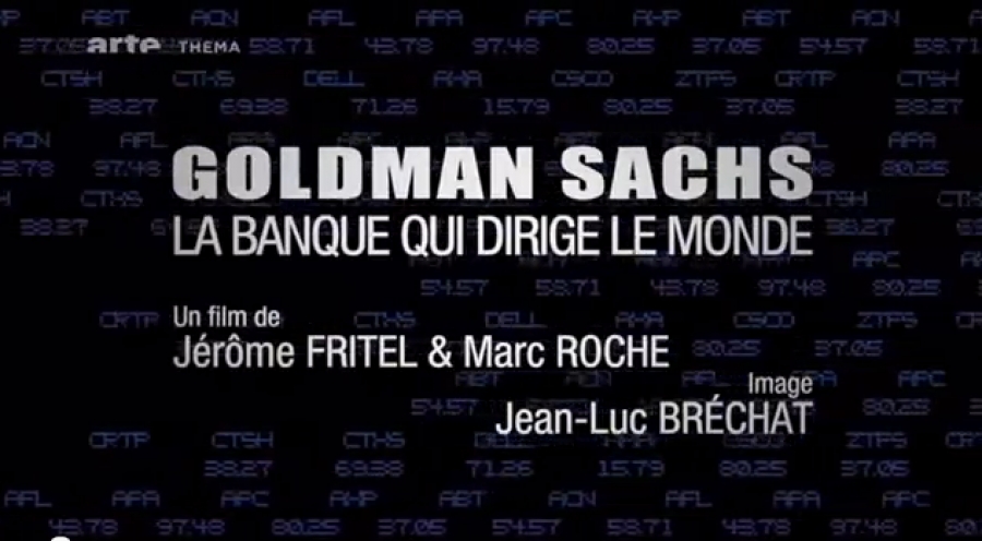 affiche du film Goldman Sachs, la banque qui dirige le monde