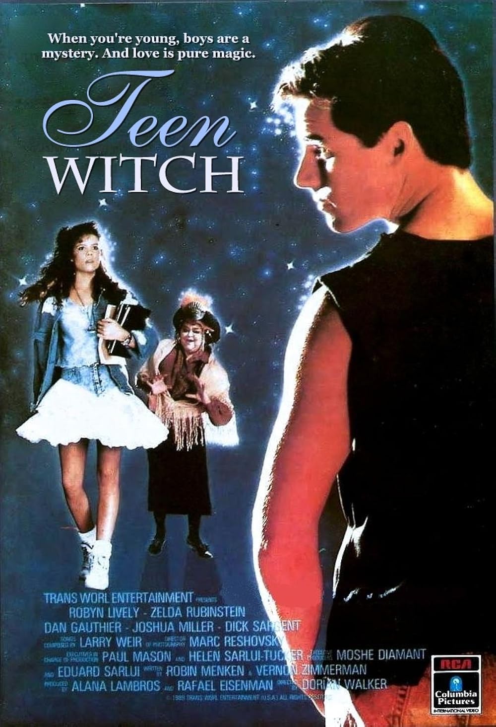 affiche du film Teen Witch, les malheurs d'une apprentie sorcière