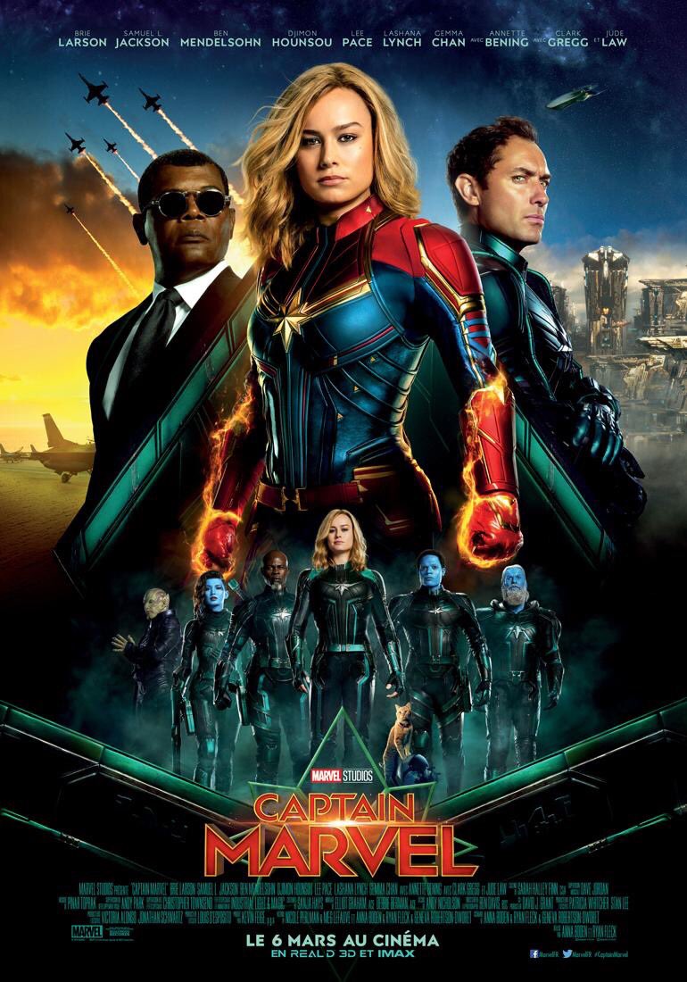 affiche du film Captain Marvel