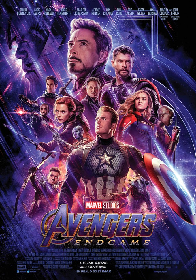 affiche du film Avengers: Endgame