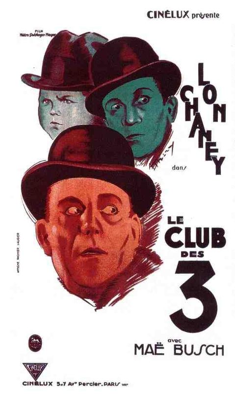 affiche du film Le Club des 3