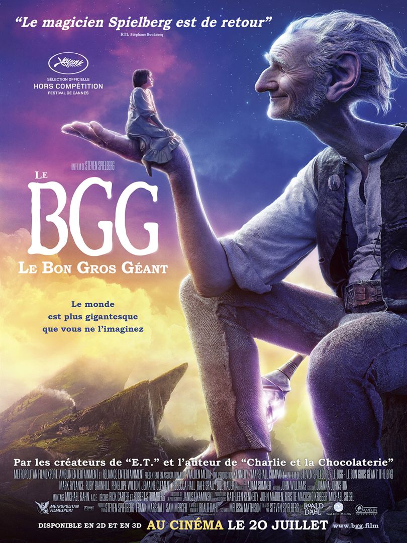 affiche du film Le Bon Gros Géant