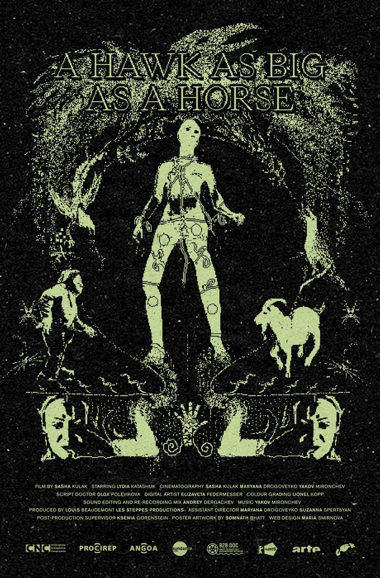 affiche du film Un aigle de la taille d'un cheval