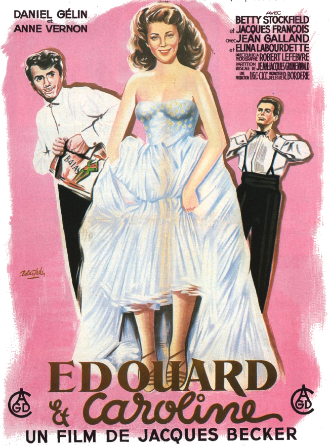affiche du film Édouard et Caroline