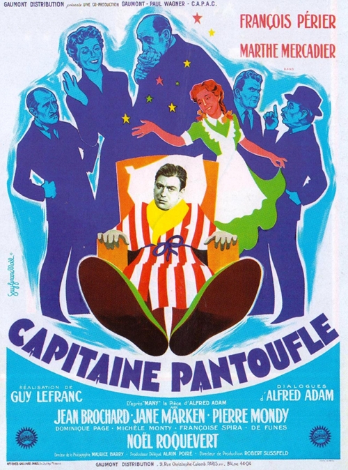 affiche du film Capitaine pantoufle