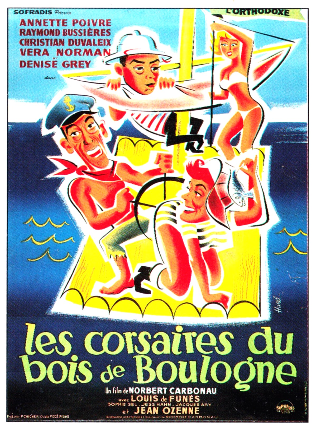 affiche du film Les Corsaires du bois de Boulogne