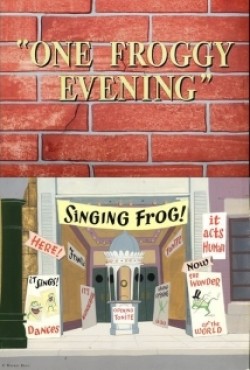 affiche du film One froggy evening