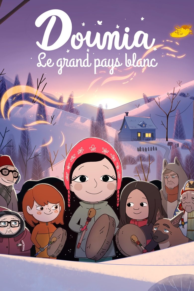 affiche du film Dounia le grand pays blanc
