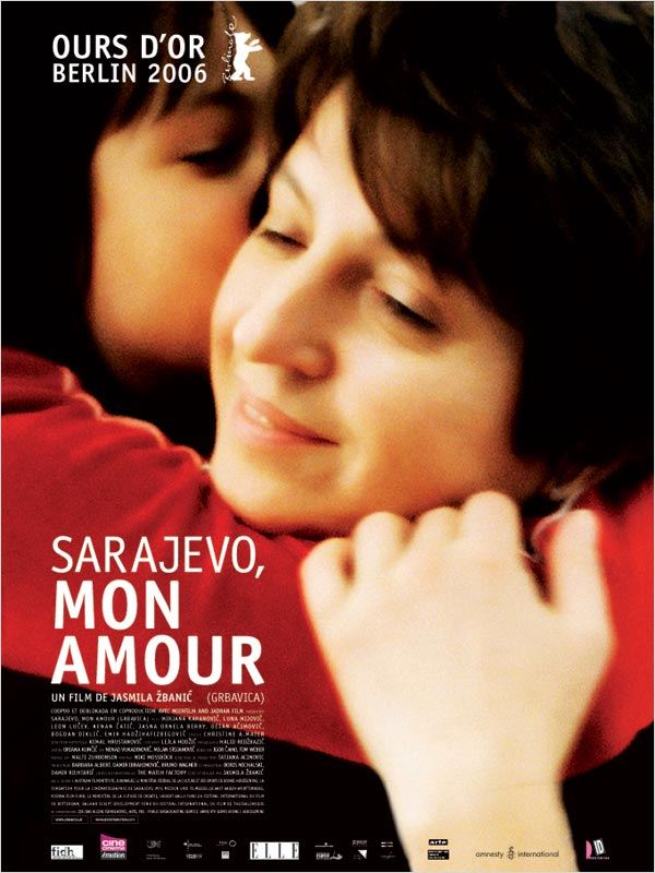 affiche du film Sarajevo, mon amour