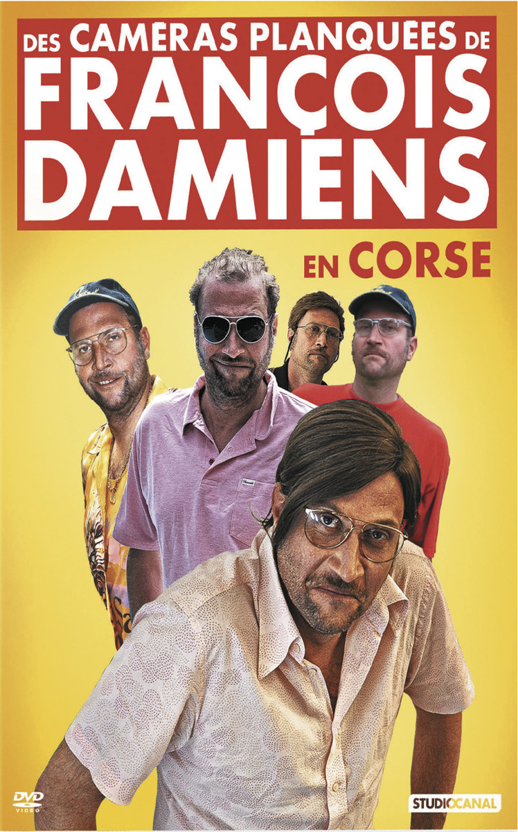 affiche du film Les Caméras Planquées de François Damiens en Corse