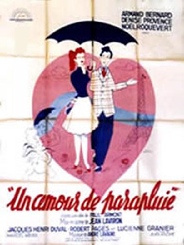 affiche du film Un amour de parapluie