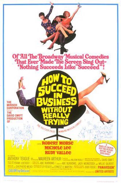 affiche du film How to Succeed in Business Without Really Trying