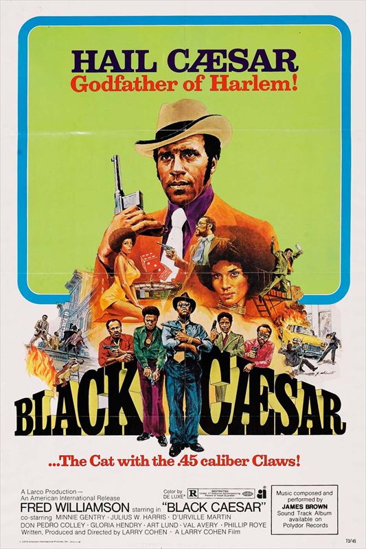 affiche du film Black Cesar, le parrain de Harlem