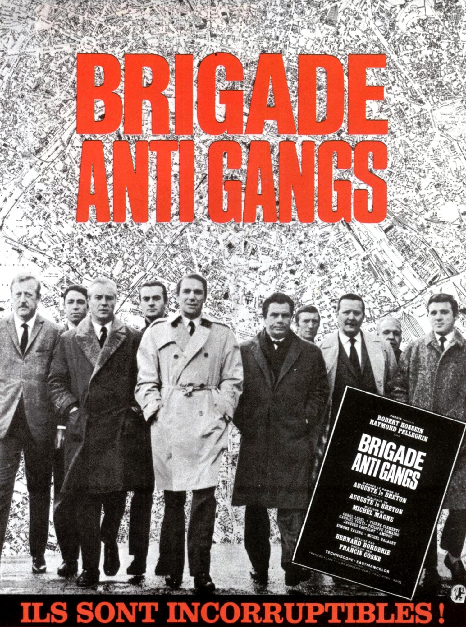 affiche du film Brigade antigang