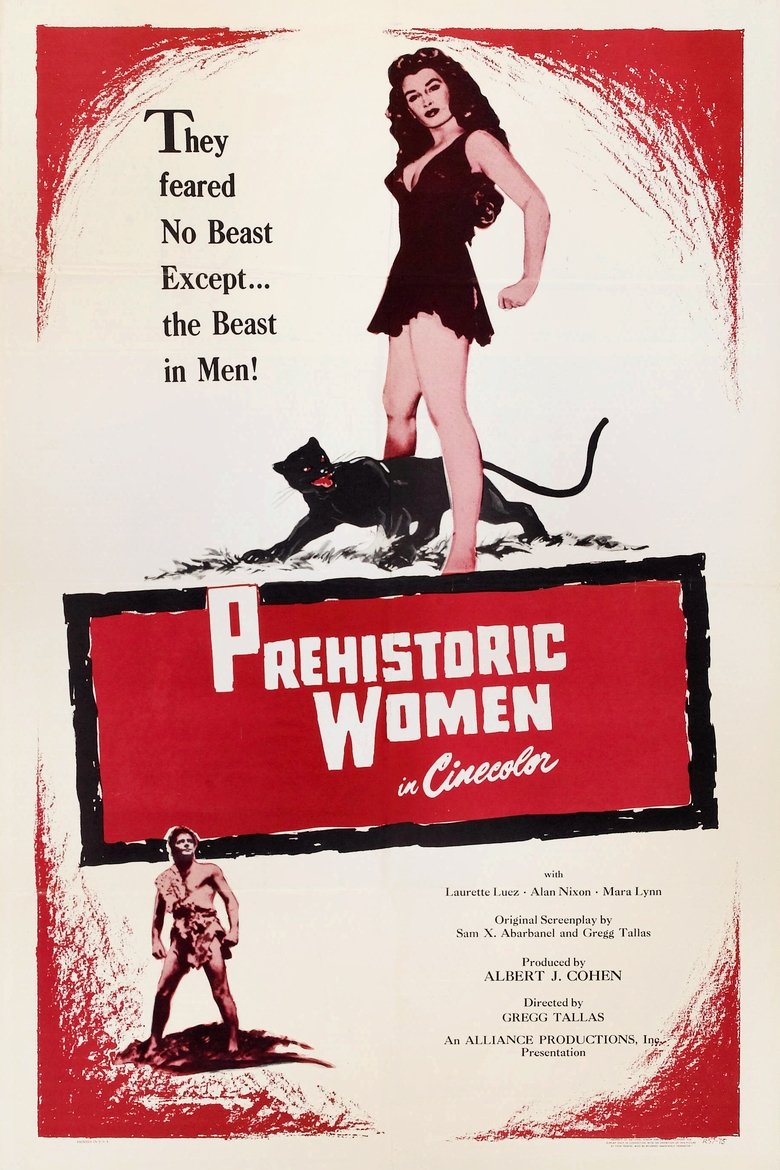 affiche du film Prehistoric Women