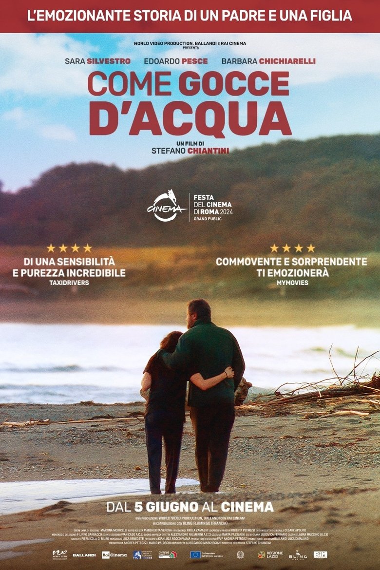 affiche du film Come gocce d'acqua