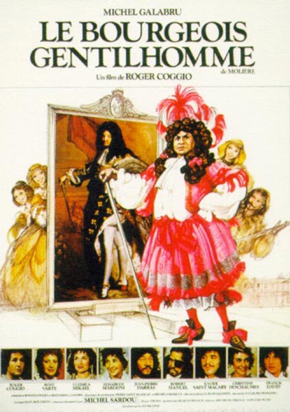 affiche du film Le Bourgeois gentilhomme