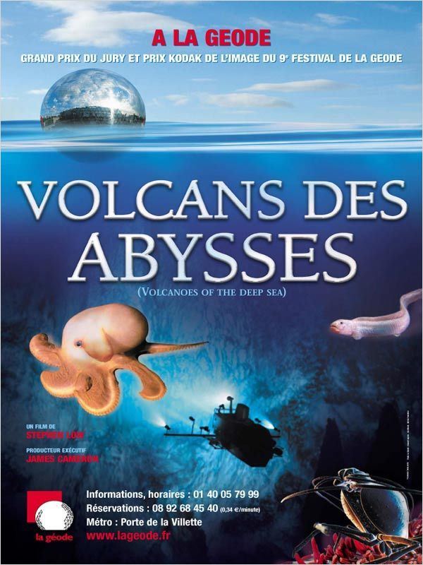 affiche du film Volcans des abysses