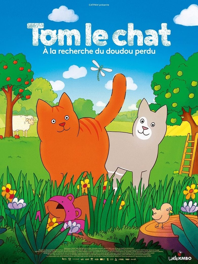 affiche du film Tom le chat - À la recherche du doudou perdu