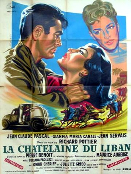 affiche du film La Châtelaine du Liban