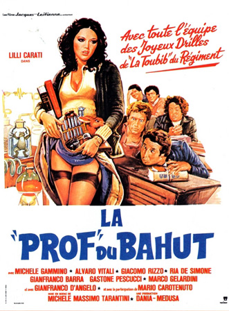 affiche du film La Prof du bahut