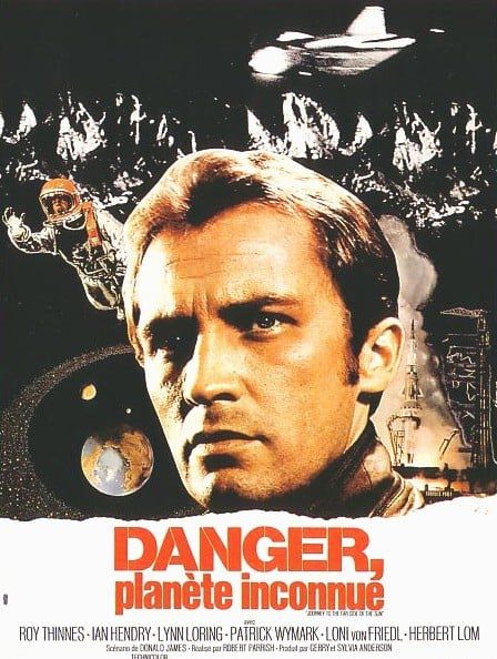 affiche du film Danger, planète inconnue