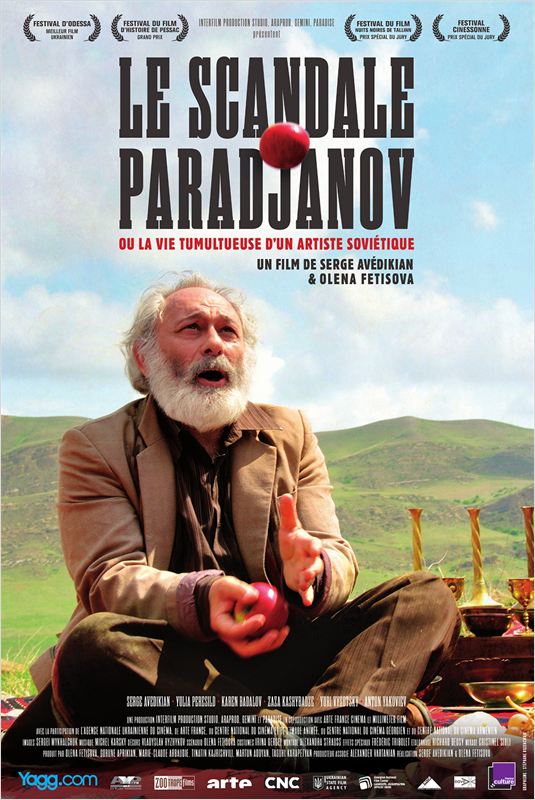 affiche du film Le Scandale Paradjanov ou La vie tumultueuse d'un artiste soviétique
