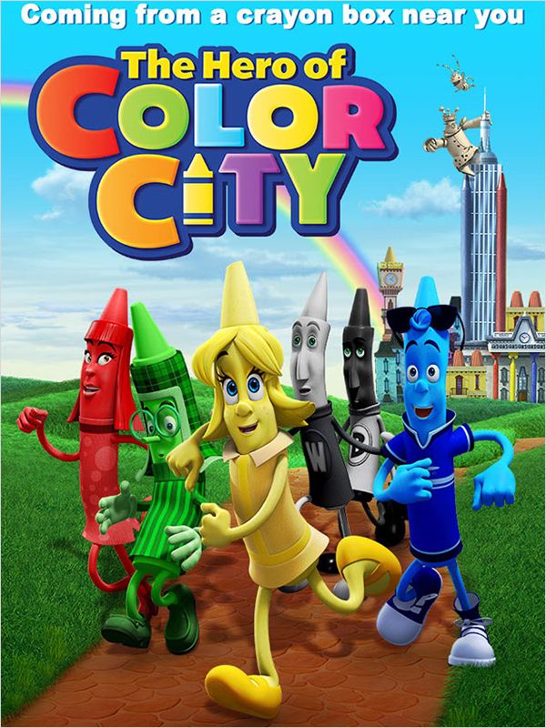 affiche du film The Hero of Color City