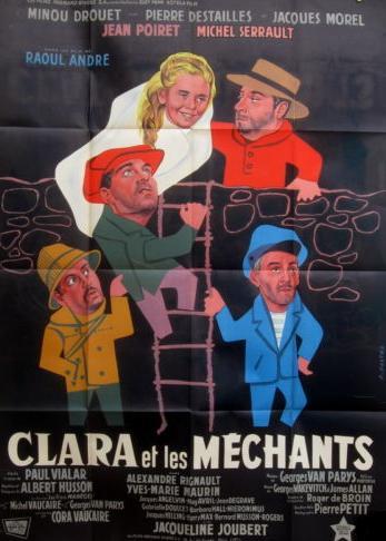 affiche du film Clara et les méchants (ou Bourreaux d'enfants)