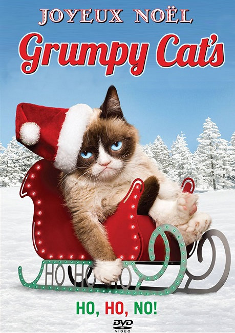 affiche du film Joyeux Noël Grumpy Cat
