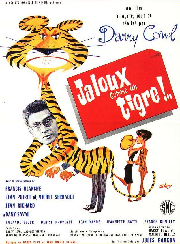 affiche du film Jaloux comme un tigre