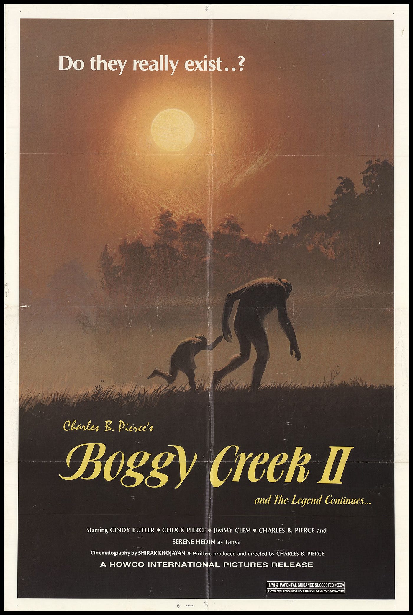 affiche du film Boggy Creek II: And the Legend Continues