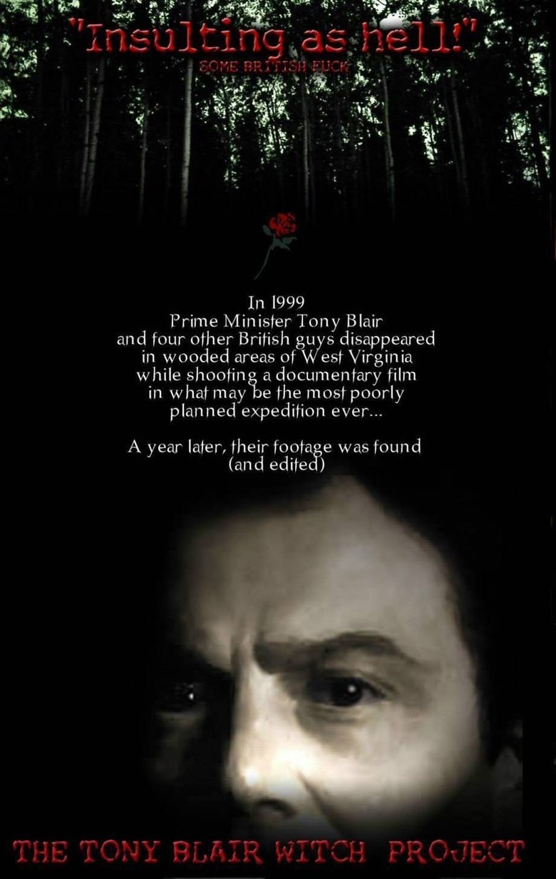 affiche du film The Tony Blair Witch Project