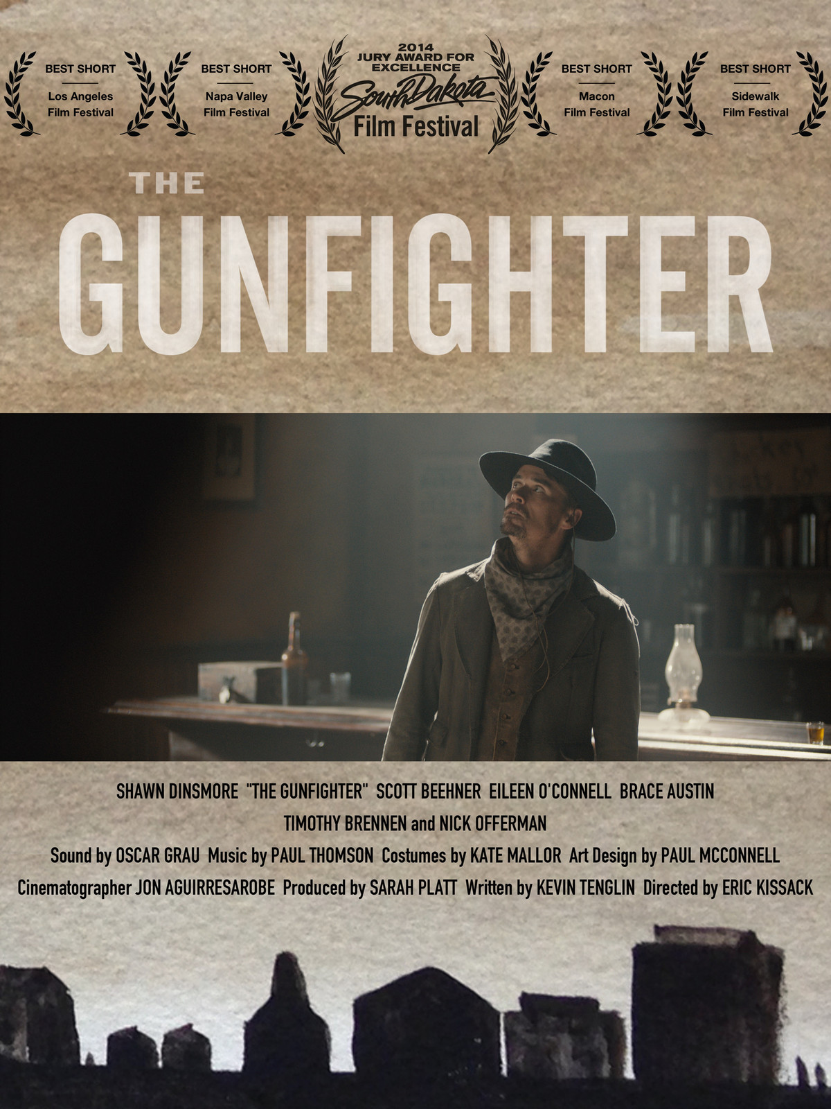 affiche du film The Gunfighter