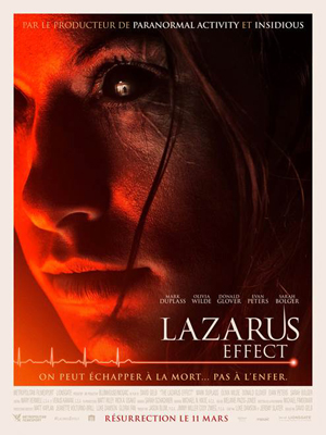 affiche du film Lazarus Effect