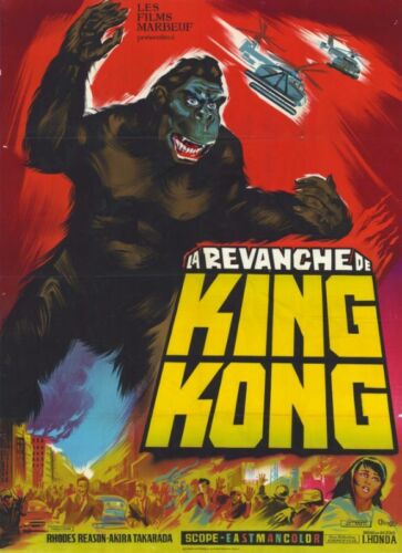 affiche du film La revanche de King Kong