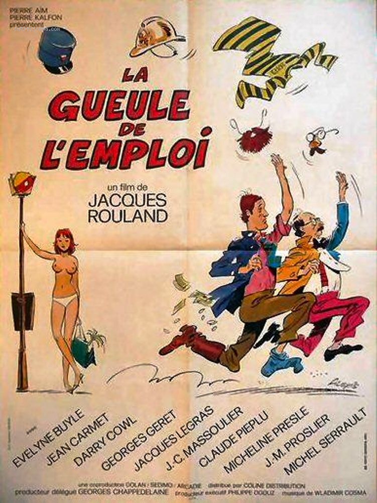 affiche du film La Gueule de l'emploi (1974)