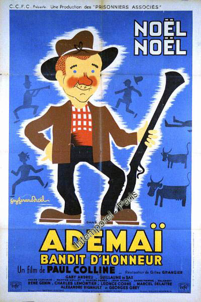 affiche du film Ademaï bandit d'honneur