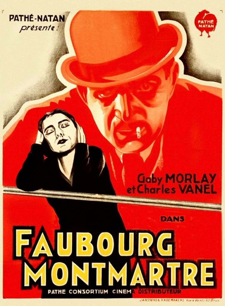 affiche du film Faubourg Montmartre