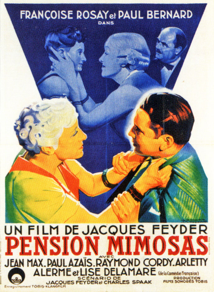 affiche du film Pension Mimosas