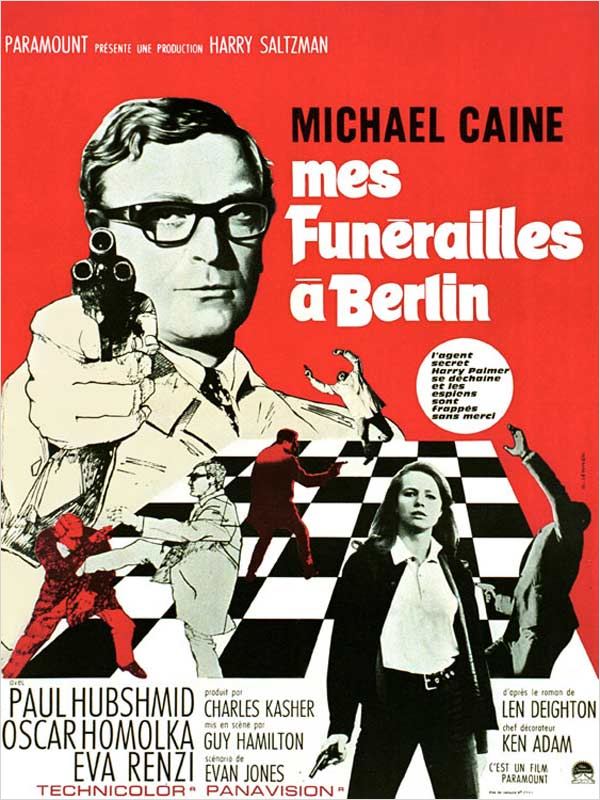 affiche du film Mes funérailles à Berlin