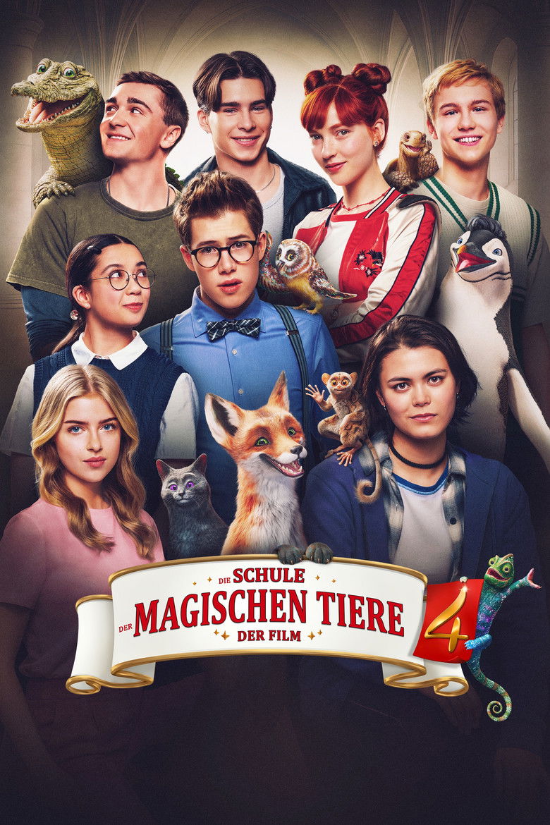 affiche du film L’Ecole des animaux magiques 4